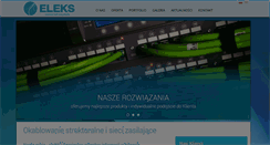Desktop Screenshot of eleks.com.pl