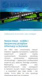 Mobile Screenshot of eleks.com.pl