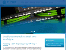 Tablet Screenshot of eleks.com.pl