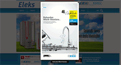 Desktop Screenshot of eleks.com.tr